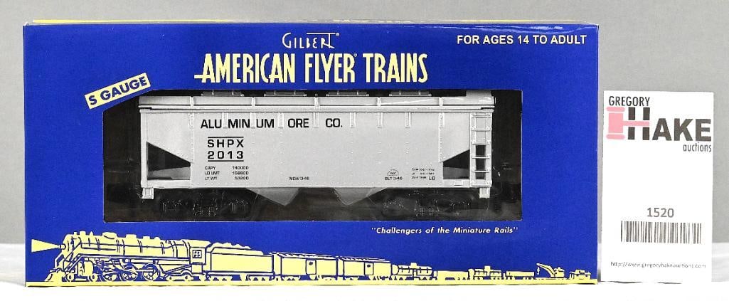 American Flyer 6-41003 TCA 2013 American Flyer 2 Bay Covered Hopper w/ OB: American Flyer 6-41003 TCA 2013 American Flyer 2 Bay Covered Hopper w/ OB, C9.