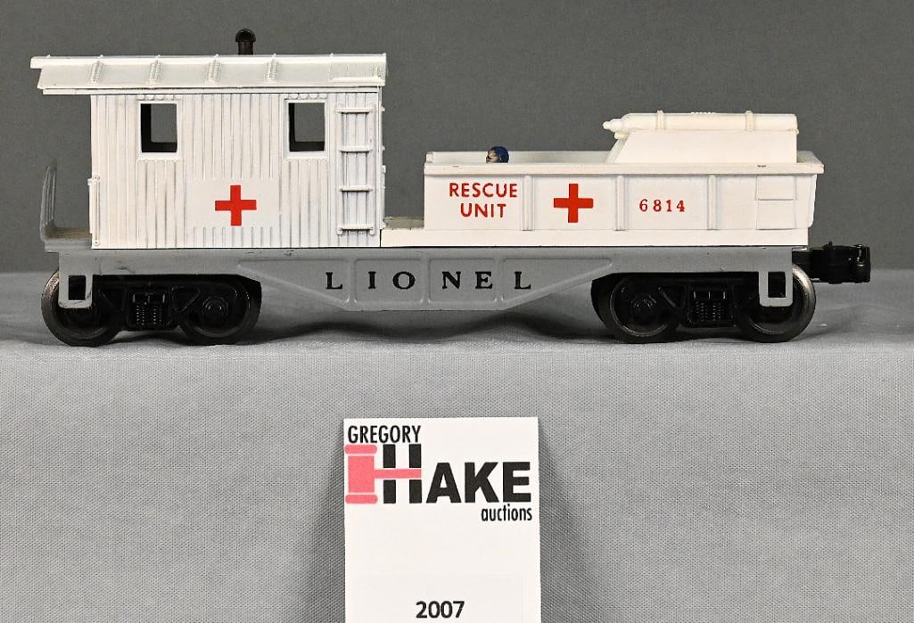 Lionel Postwar 6418 Army First Aid Work Caboose w/ OB (1 of 5)