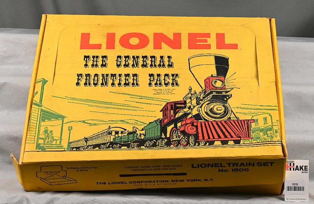 Lionel Postwar 1800 General O27 Set w/ Set Box (1 of 10)