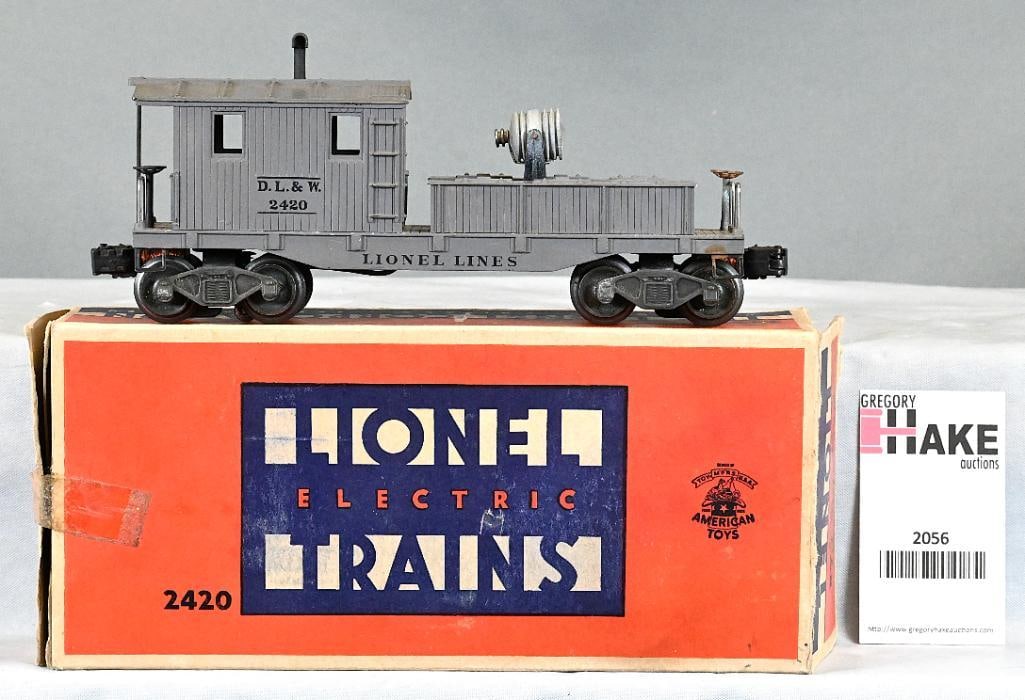 Lionel Postwar 2420 Searchlight Caboose w/ Original Box (1 of 6)