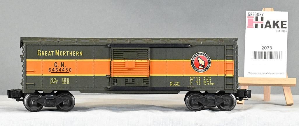 Lionel Postwar 6464-450 Great Northern Type 2b Boxcar (1 of 6)