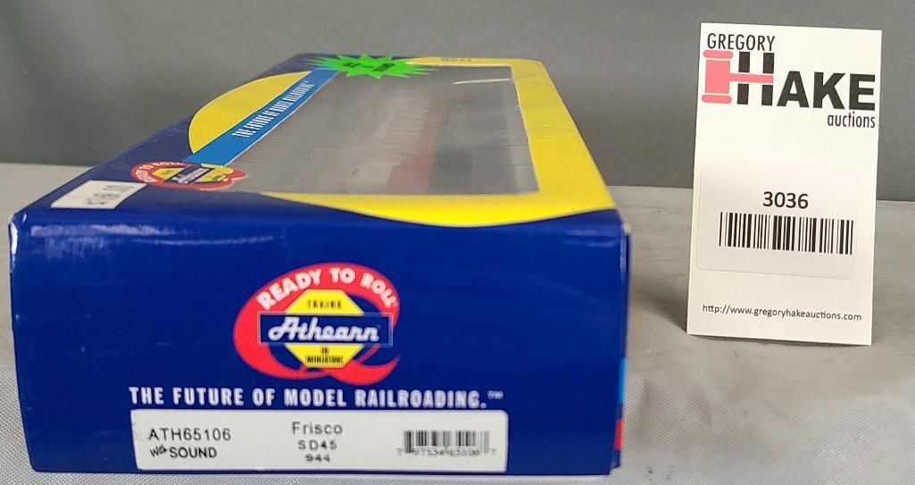 Athearn HO Guage Engine  Frisco SD 45, 944  with Sound (1 of 2)