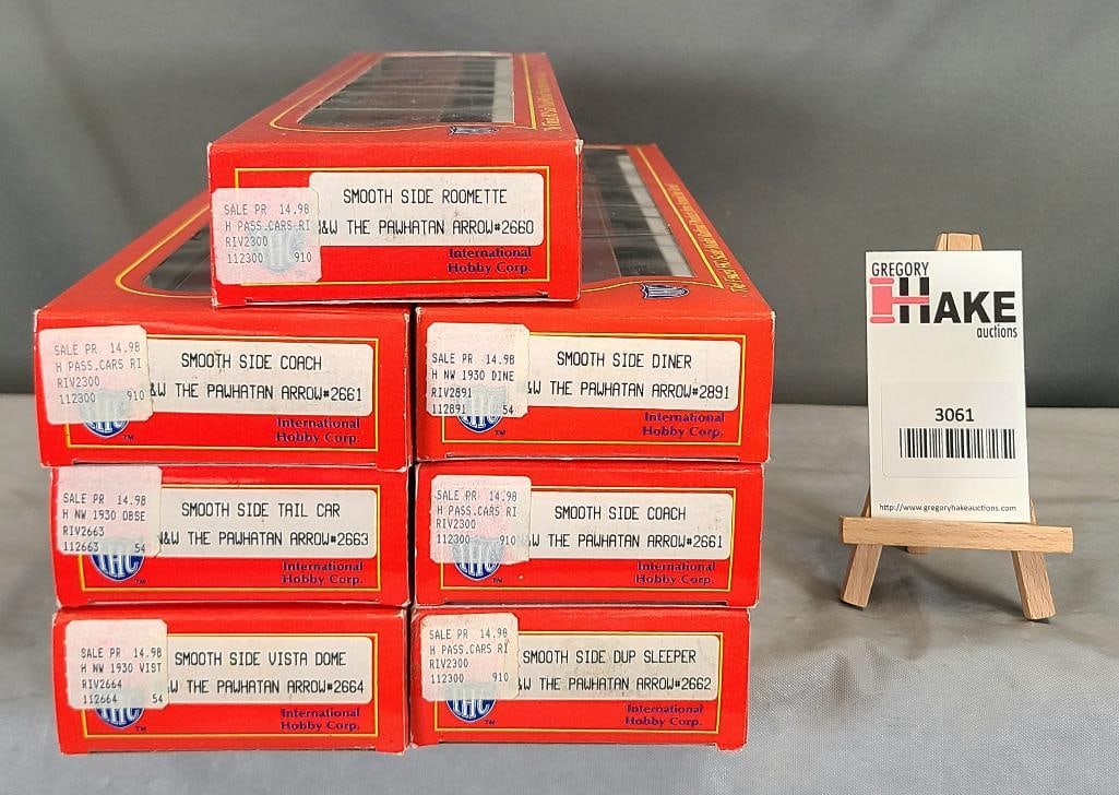 IHC International Hobby Corp. HO Guage Passenger Cars: IHC International Hobby Corp. HO Guage Passenger Cars 7 pcs