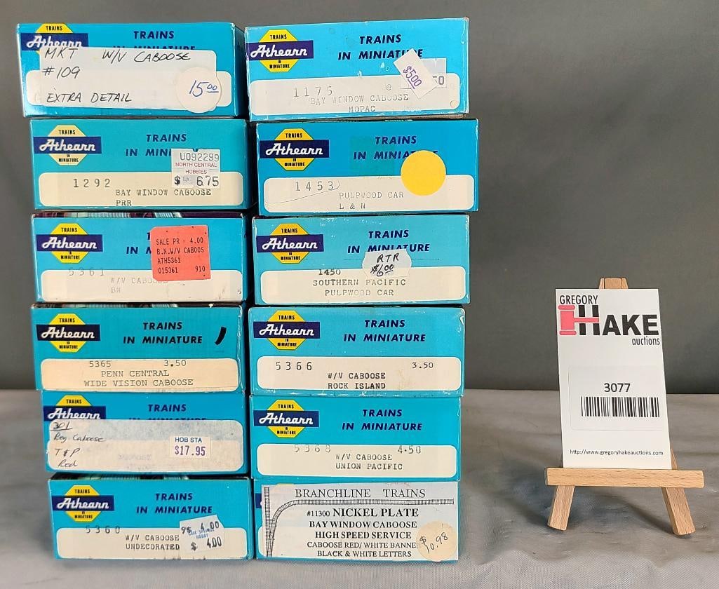 Athearn HO Guage Freight Cars: Athearn HO Guage Freight Cars 12 pc