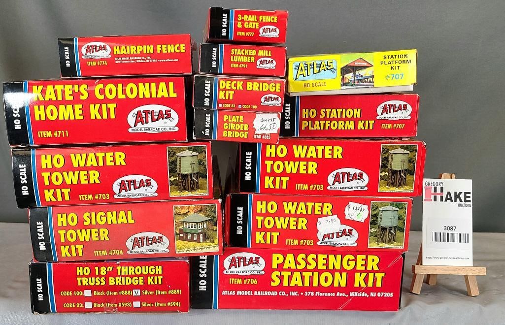 Atlas HO Scale Buildings, Kits, etc. (1 of 6)