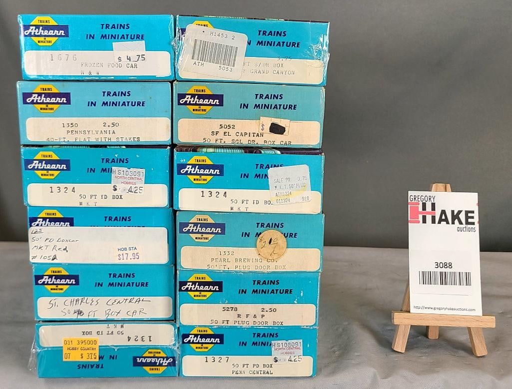 Athearn HO Guage Freight Cars: Athearn HO Guage Freight Cars 12 pc