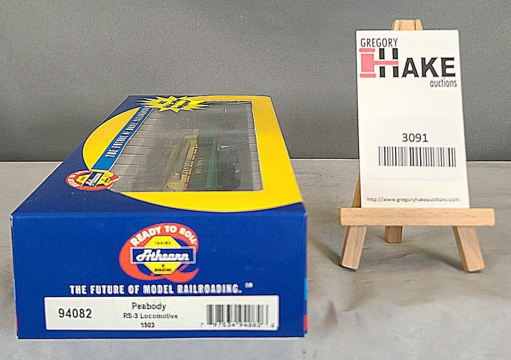 Athearn HO Guage Engine  Peabody, RS-3 Locomotive (1 of 2)