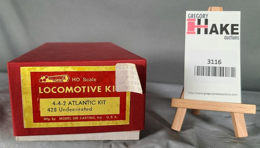 Roundhouse HO Guage Engine  4-4-2 Atlantic Kit (1 of 2)