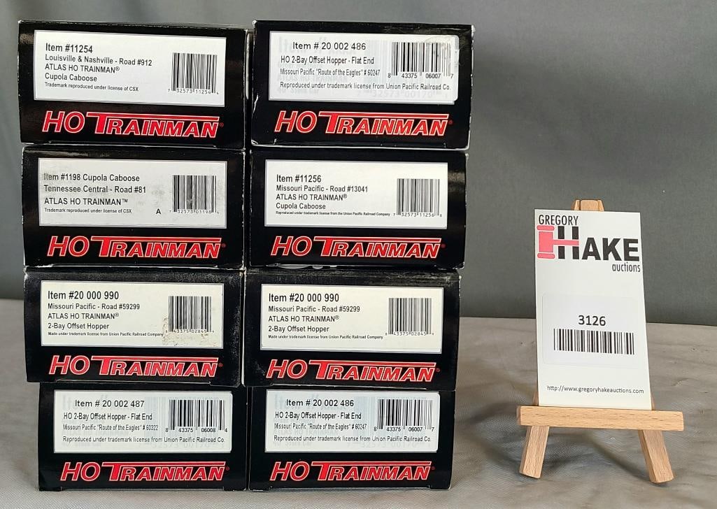 Atlas HO Trainman HO Guage Freight Cars (1 of 2)