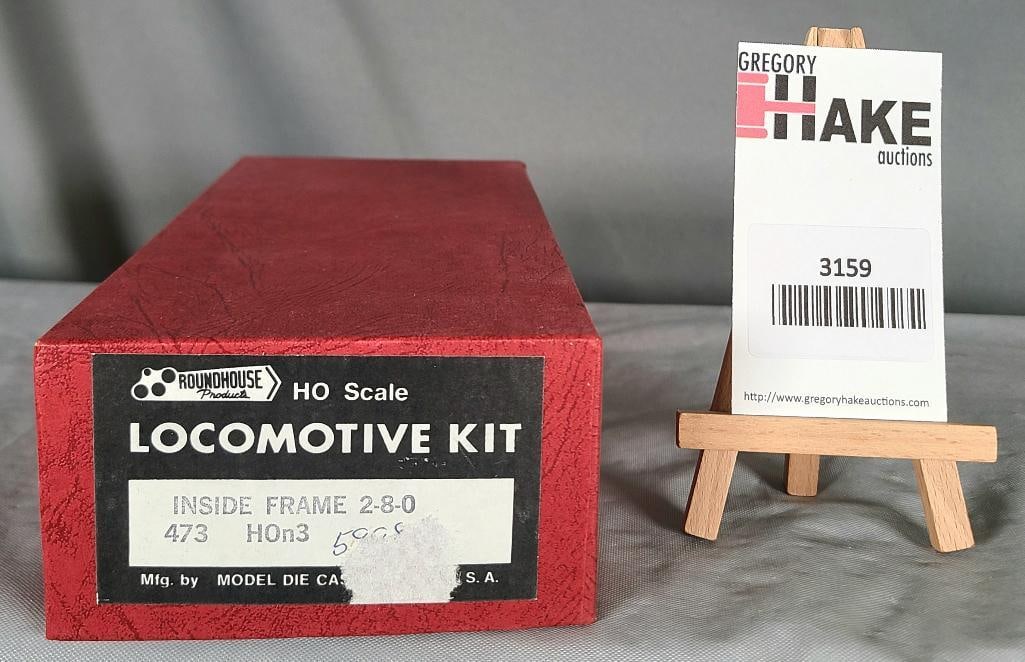 Roundhouse HO Guage Engine  Inside Frame 2-8-0 (1 of 2)