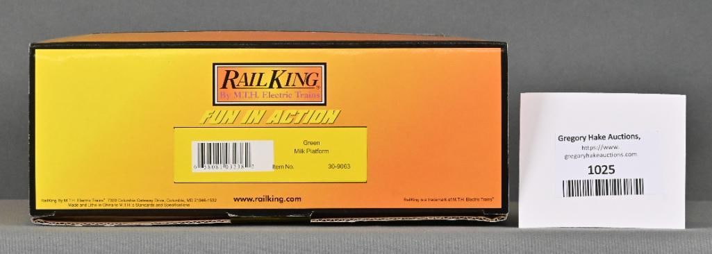 MTH 30-9063 Green Milk Platform  w/ OB (1 of 2)