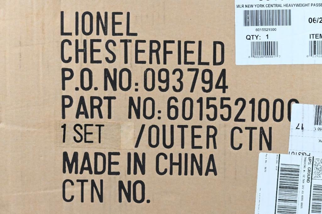 Lionel LTI 6-15521 New York Central 20TH Century Heavyweight Passenger Car 4 Pack w/ OB (1 of 5)