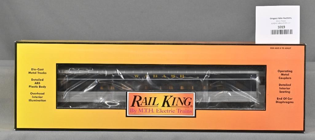 MTH 30-6781 Wabash 60ft Streamliner Coach Passenger Car  w/ OB (1 of 1)