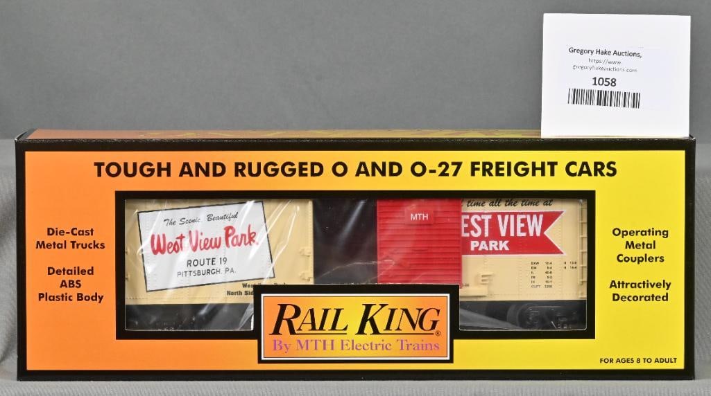 MTH 30-74093 West View Park Boxcar w/ OB (1 of 2)