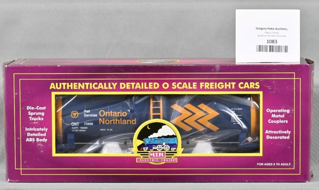 MTH 20-96154 Ontario Northland Tank Car w/ OB (1 of 2)