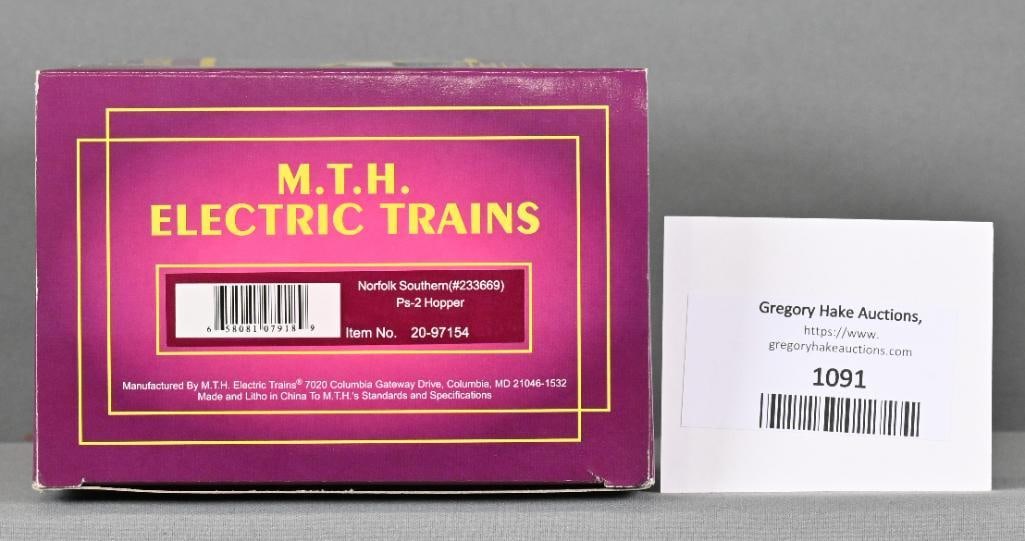 MTH 20-97154 Norfolk Southern Ps-2 Hopper w/ OB (1 of 2)