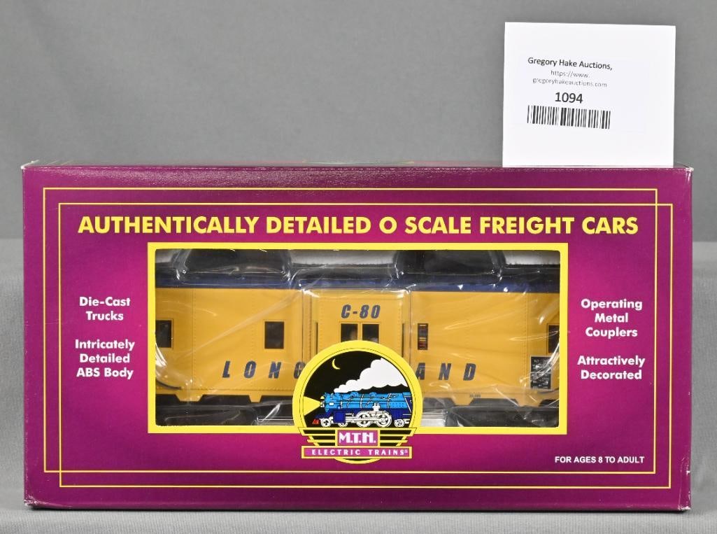 MTH 20-91041 Long Island Bay Window Caboose w/ OB: MTH 20-91041 Long Island Bay Window Caboose w/ OB, C10