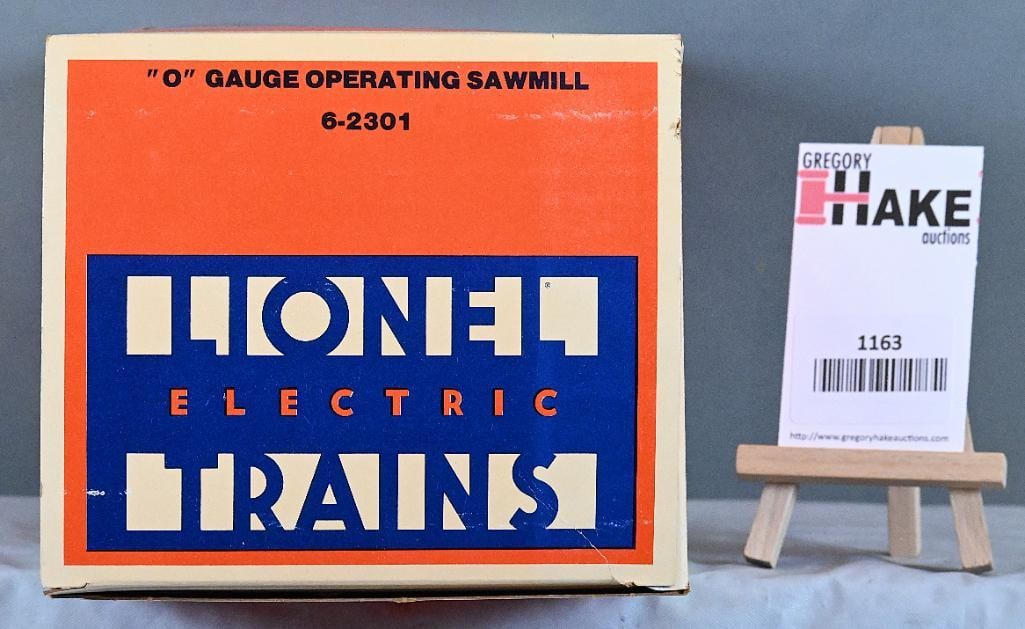 Lionel LTI 6-2301 Operating Saw Mill w/ OB: Lionel LTI 6-2301 Operating Saw Mill w/ OB, C10