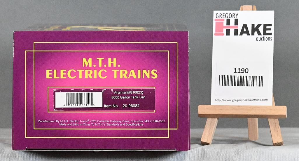MTH 20-96082 Virginian 8000 Gallon Tank Car w/ OB (1 of 2)