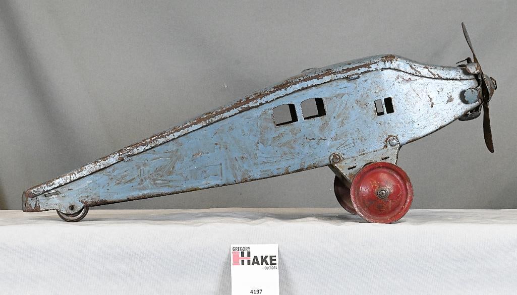 Pre-War Pressed Steel Airplane (1 of 5)