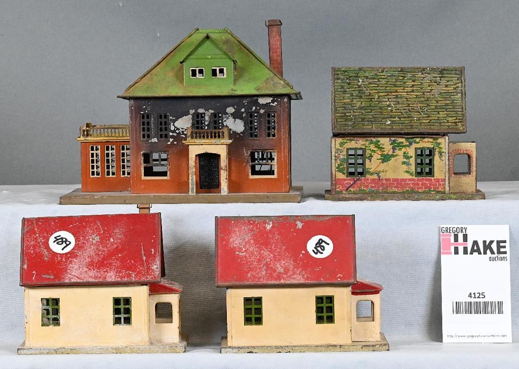 Group of Lionel Prewar Houses (1 of 6)