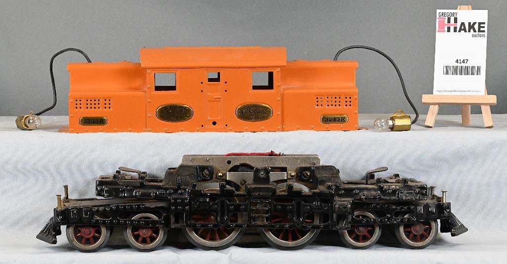 Ives Wide Gauge Restored 3243R Orange Locomotive (1 of 6)