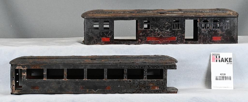 Lionel Pre-War Standard Gauge Passenger Car Bodies and Roofs (1 of 6)