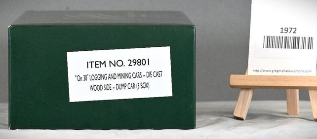 Spectrum Bachmann On30 29801 wood sided dumpcars 3 in the box w/OB