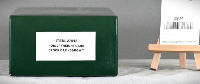 Spectrum Bachmann On30 27518 stock car D&RGW w/OB