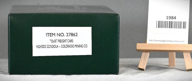 Spectrum Bachmann On30 27862 high sided gondola Colorado Mining Co w/OB