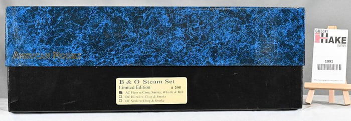 American Models B&O #295 Steam Locomotive - Set Limited Edition w/OB