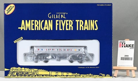 American Flyer 49025 Christmas Dumpcar with presents w/OB