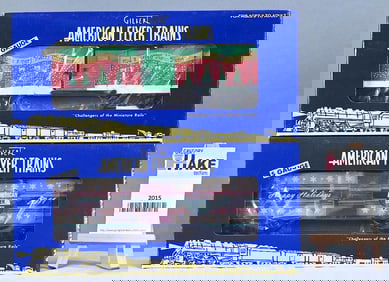 American Flyer 48363 2006 Christmas Boxcar, 48394 2011 Holiday Boxcar w/Obs