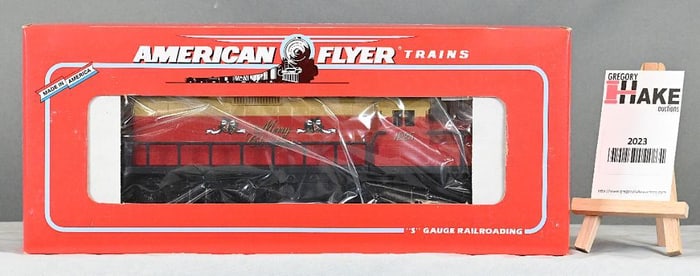 American Flyer 48016 GP-20 Christmas Diesle Locomotive w/OB