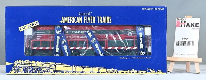 American Flyer 48088 North Pole Express GP9 Christmas Diesel Locomotive w/OB