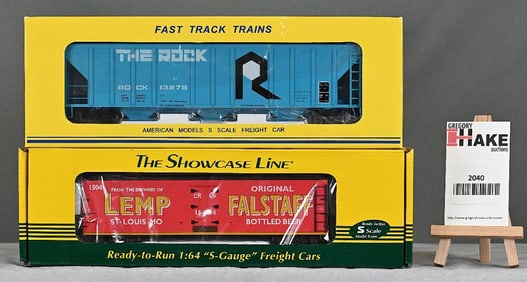 S Helper The Showcase Line #02048 Lemp Falstaff reefer, American Models 3311 The Rock hopper w/Obs