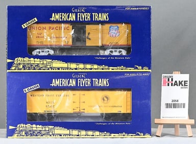 American Flyer 48261 AFSGSLA 2007 Union Pacific boxcar with generator load, 44142 Great Northern
