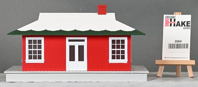 American Flyer 49979 winter passenger station, w/OB