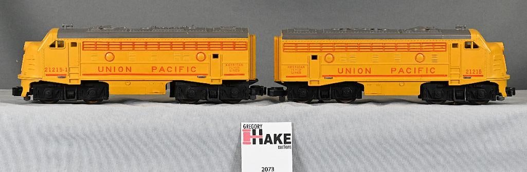 American Flyer 21215 & 21215-1 Union Pacific F9 Diesel AA Locomotives: American Flyer 21215 & 21215-1 Union Pacific F9 Diesel AA Locomotives, C7.