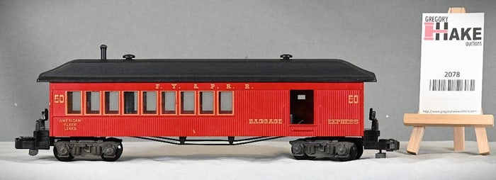 American Flyer 24750 red baggage express car from Washington set