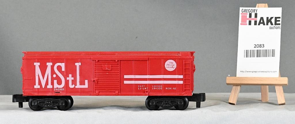 American Flyer 24060 M. STL pikemaster box car: American Flyer 24060 M. STL pikemaster box car, C8.