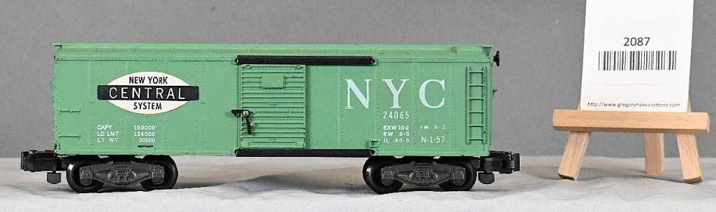 American Flyer 24065 NYC bxcar: American Flyer 24065 NYC bxcar, C8.