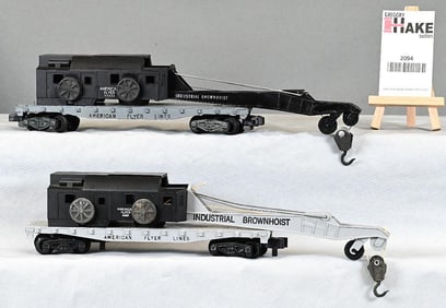 2 American Flyer Cranes 24569 & 24543