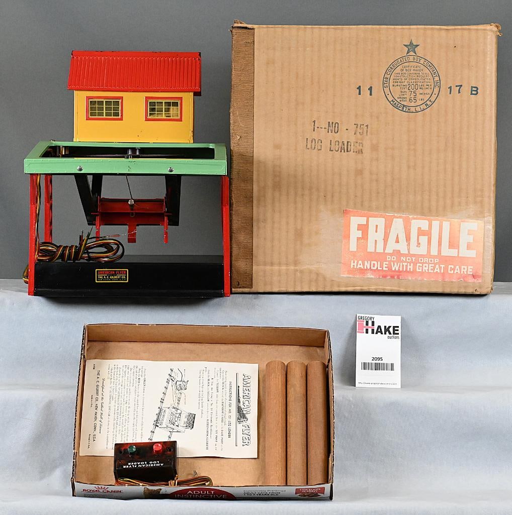 American Flyer 751 Log Loader Accessory w/ OB (1 of 9)