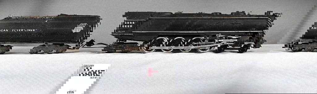 American Flyer 21140 Northern 484 steam locomotive and tender: American Flyer 21140 Northern 484 steam locomotive and tender. Locomotive is C7 with some rubbing on the white stripes.