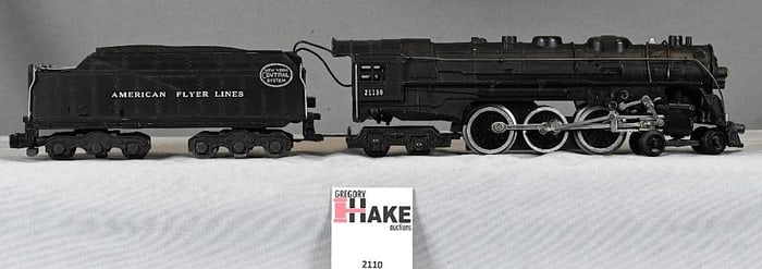 American Flyer 21130 Hudson steam locomotive with tender