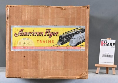 American Flyer Empty Set Box 4621 - 332 UP 4-8-4 Passenger Set