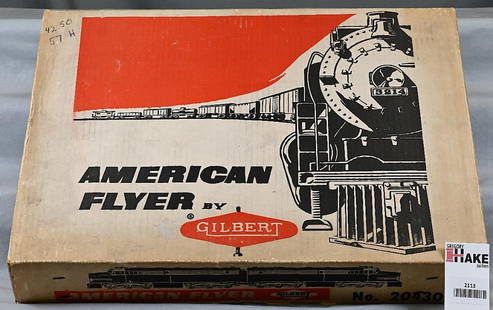 American Flyer 20430 "Sunshine Special" Freight Set w/ Set Box: American Flyer 20430 "Sunshine Special" Freight Set w/ Set Box. Set includes 21831 Texas & Pacific GP-7 diesel loco, 24539 New Haven flatcar with pipe load, 24029 Bangor& Aroostock State of Maine boxc