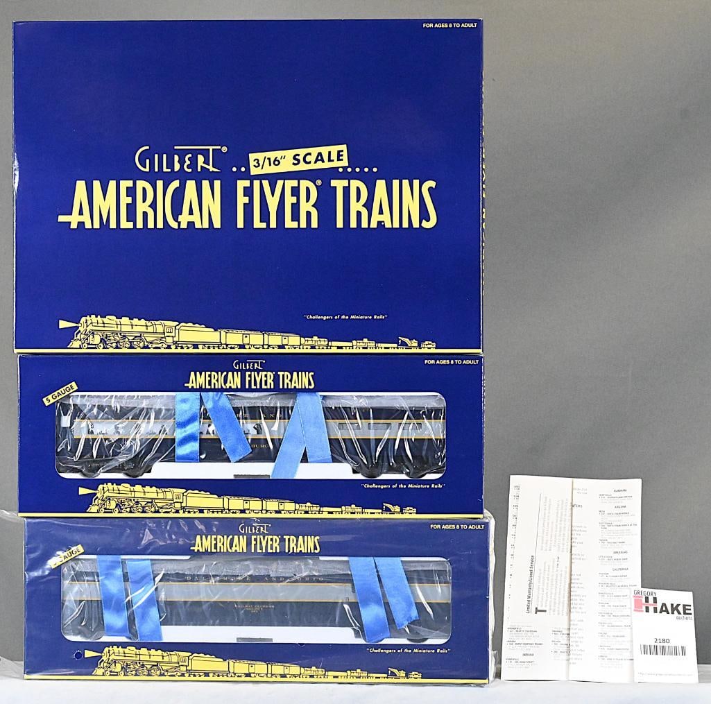 American Flyer 48965 Baltimore & Ohio passenger 2-pack, w/Obs (1 of 4)