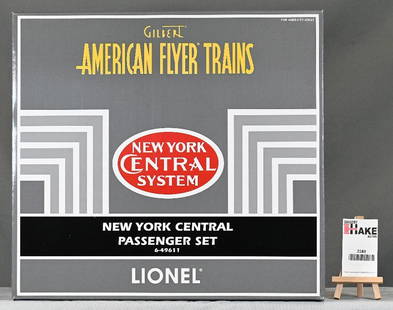 American Flyer 49611 NYC diesel passenger set, w/Obs: American Flyer 49611 NYC diesel passenger set, w/OBs, C10